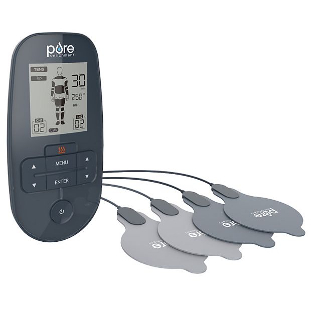 Pure Pulse Ⅱ Pure Enrichment PurePulse™ Trio TENS & EMS Muscle Stimulator + Heat