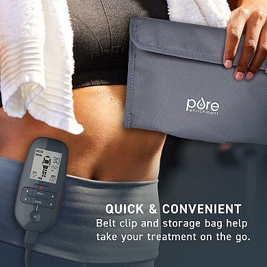 Pure Enrichment PurePulse™ Trio TENS & EMS Muscle Stimulator + Heat
