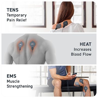 Pure Enrichment PurePulse™ Trio TENS & EMS Muscle Stimulator + Heat