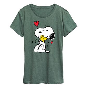 Women's Peanuts Lots Of Love Graphic Tee