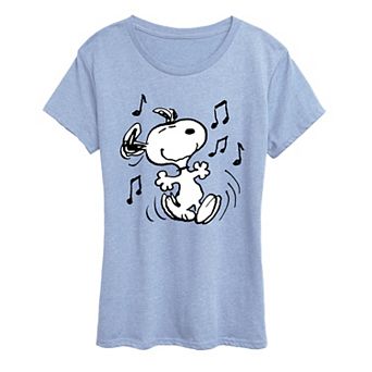Women's Peanuts Snoopy Dancing Graphic Tee