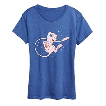 Women's Pokemon Starry Mew Graphic Tee