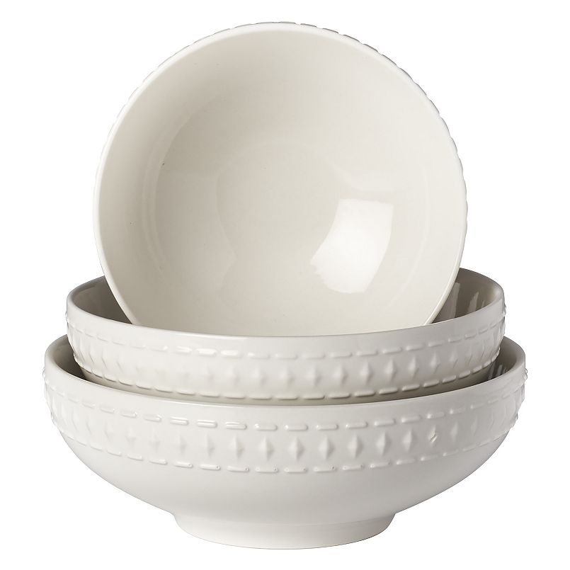 Tabletops Gallery 3-Piece Serving Bowl Set