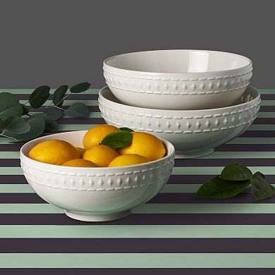 Tabletops Gallery 3-Piece Serving Bowl Set