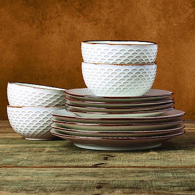 Tabletops Gallery Monroe 12-pc. Dinnerware Set