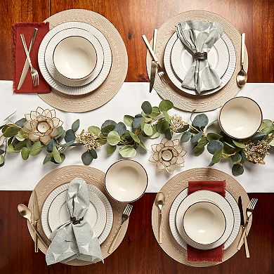 Tabletops Gallery Monroe 12-pc. Dinnerware Set