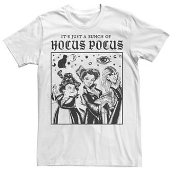 Big & Tall Hocus Pocus Sanderson Sisters Cartoon Graphic Tee