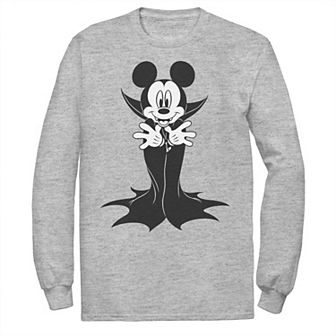 Big & Tall Mickey Mouse In Vampire Costume Graphic Tee
