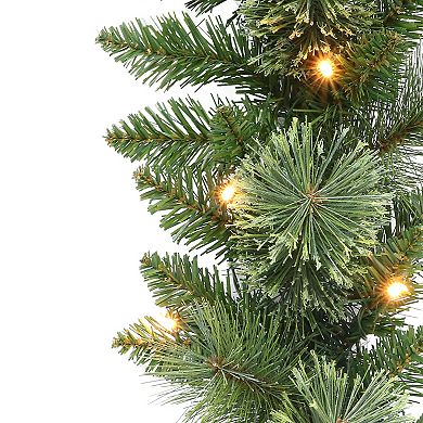 PULEO INTERNATIONAL 9-ft. Pre-Lit Garland