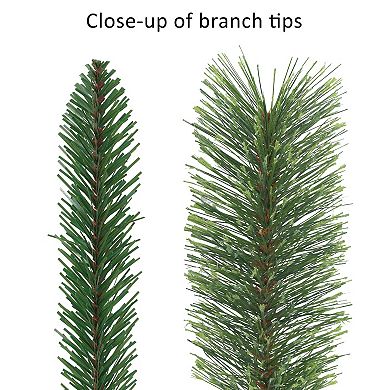 PULEO INTERNATIONAL 9-ft. Pre-Lit Garland