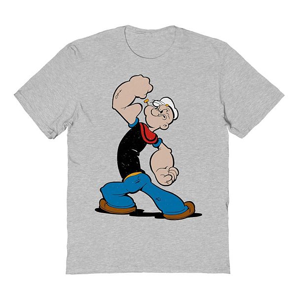 Men's Popeye Muscle Pose Graphic Tee