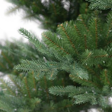 Puleo International Inc. 6.5-ft. Pre-Lit Hillside Spruce Artificial Christmas Tree