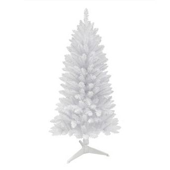 Puleo International Inc. 4-ft. White Carson Artificial Pine Christmas Tree