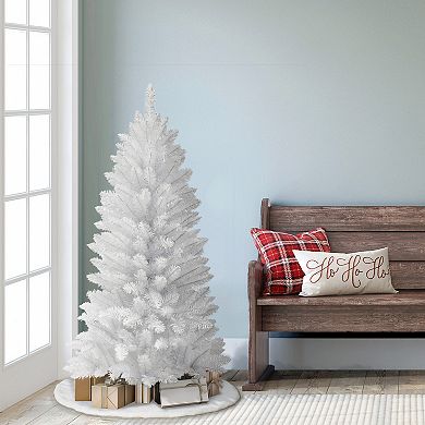 Puleo International Inc. 4-ft. White Carson Artificial Pine Christmas Tree