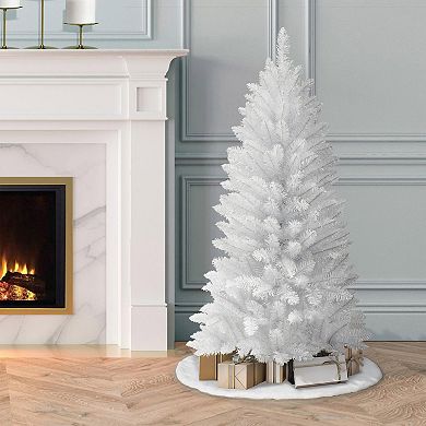 Puleo International Inc. 4-ft. White Carson Artificial Pine Christmas Tree