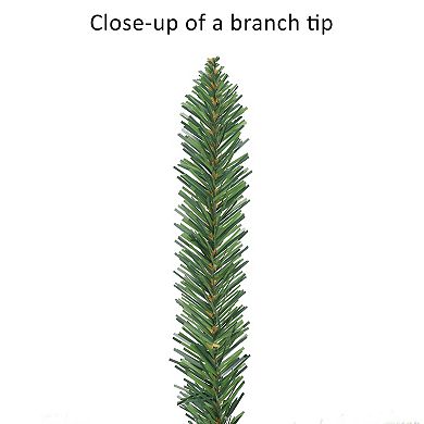 Puleo International Inc. 7-ft. Pre-Lit Carson Artificial Pine Christmas Tree
