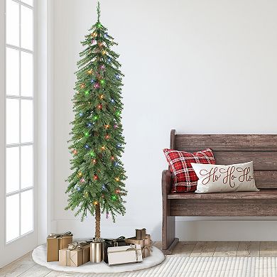 Puleo International Inc. 6-ft. Pre-Lit Alpine Artificial Christmas Tree