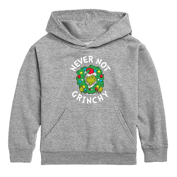 Boys 8-20 Dr. Seuss' The Grinch Who Stole Christmas Grinch Hoodie