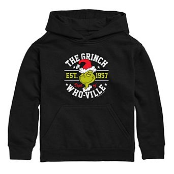 Boys 8-20 Dr. Seuss' The Grinch Who Stole Christmas The Grinch Who-Ville Hoodie
