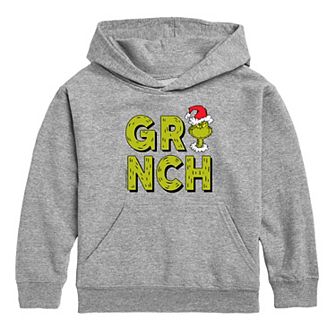 Boys 8-20 Dr. Seuss' The Grinch Who Stole Christmas Grinch Hoodie