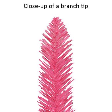 Puleo International Inc. 4-ft. Pre-Lit Pink Artificial Christmas Tree