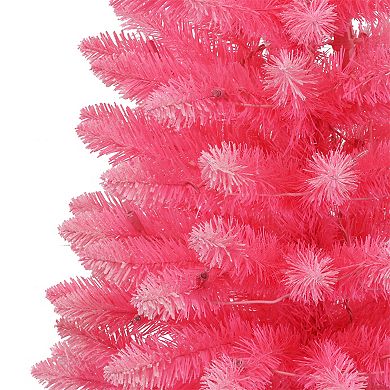 Puleo International Inc. 4-ft. Pre-Lit Pink Artificial Christmas Tree