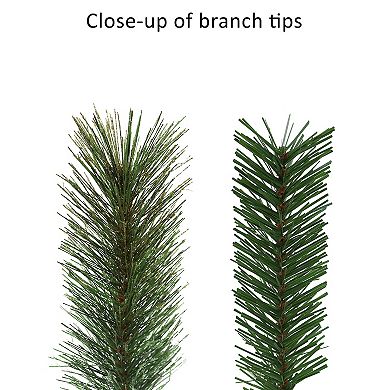 Puleo International Inc. 5-ft. Pre-Lit Potted Glitter Artificial Tree