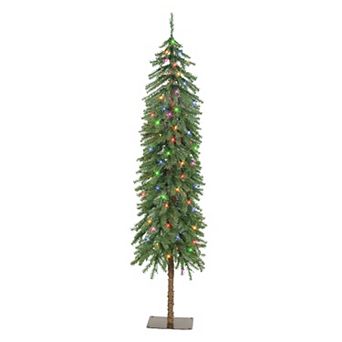Puleo International Inc. 5-ft. Pre-Lit Alpine Artificial Christmas Tree