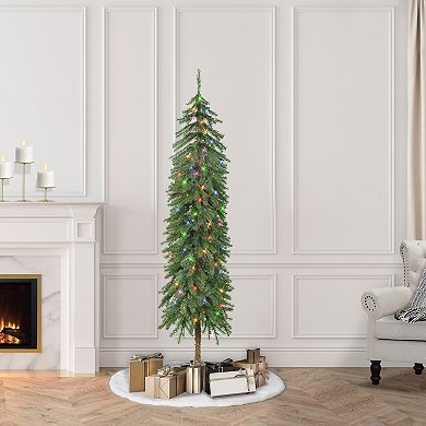 Puleo International Inc. 5-ft. Pre-Lit Alpine Artificial Christmas Tree