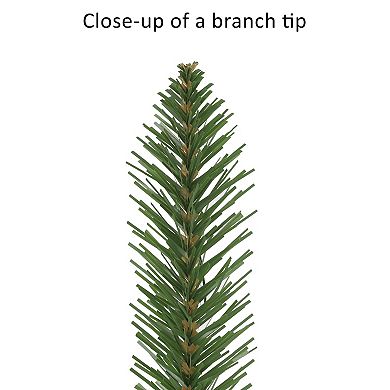 PULEO INTERNATIONAL 7-ft. Unlit Berkshire Fir Artificial Christmas Tree