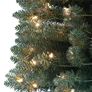 Puleo International Inc. 4-ft. Pre-Lit Santa Artificial Christmas Tree