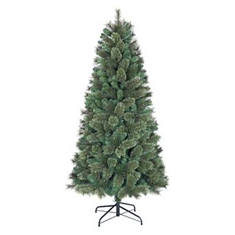 Puleo International Inc. 6-ft. Unlit Montana Artificial Pine Christmas Tree