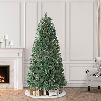 Puleo International Inc. 6-ft. Unlit Montana Artificial Pine Christmas Tree