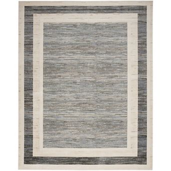 Nourison Serenity Home Modern Bordered Indoor Area Rug