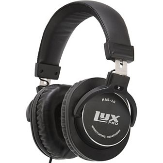 LyxPro HAS-10 Closed Back Over Ear Professional Studio Monitor, Mixing and Recording Headphones