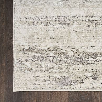 Nourison Glam Modern Distressed Indoor Area Rug