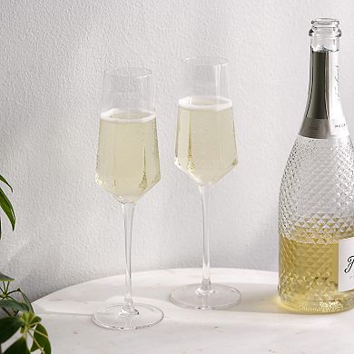 Viski Seneca Stemmed Champagne Flute