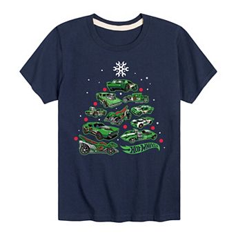 Boys 8-20 Hot Wheels Car Tree Graphic Tee