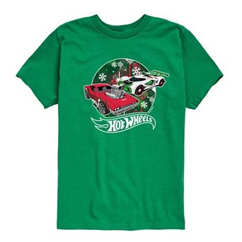 Boys 8-20 Hot Wheels Holiday Graphic Tee