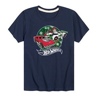 Boys 8-20 Hot Wheels Holiday Graphic Tee