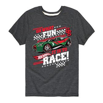Boys 8-20 Hot Wheels Oh What Fun It Is To Race Graphic Tee