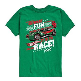 Boys 8-20 Hot Wheels Oh What Fun It Is To Race Graphic Tee