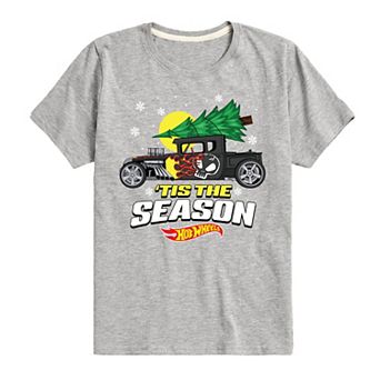 Boys 8-20 Hot Wheels Tis The Season Graphic Tee