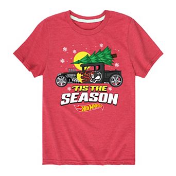 Boys 8-20 Hot Wheels Tis The Season Graphic Tee