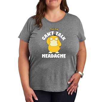 Women's Pokemon Psyduck Headache Tee