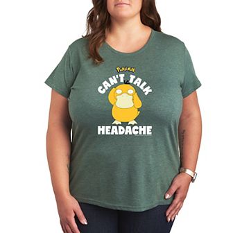 Women's Pokemon Psyduck Headache Tee
