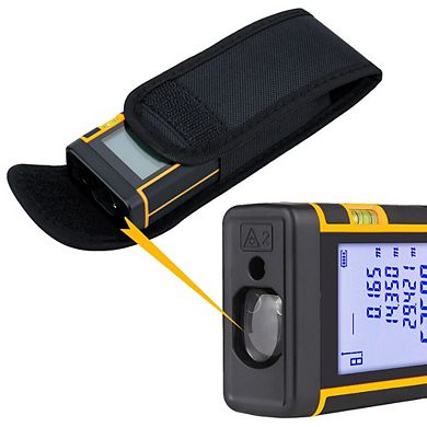 BIGTREE 100M Laser Measure Finder Distance Meter 2 Bubble Levels Backlit LCD Pythagorean