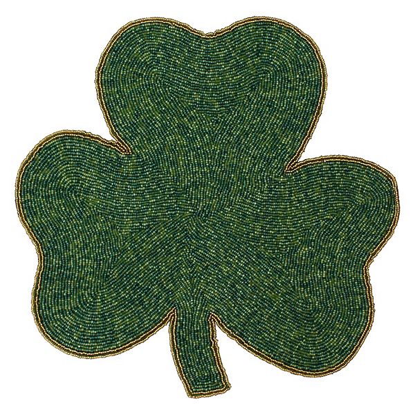 Celebrate Together™ St. Patrick's Day Beaded Shamrock Placemat