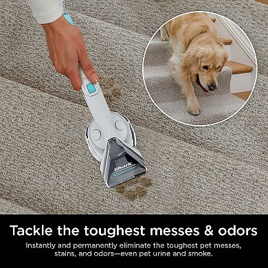 Shark® Stainstriker™ Portable Carpet & Upholstery Cleaner, Spot & Stain Remover, 3 Attachments, Perfect for Pets, Tough Stain Removal, Carpet, Area Rug, Upholstery, Cars & more, Eliminates Odors Instantly Including Pet Urine (PX201)