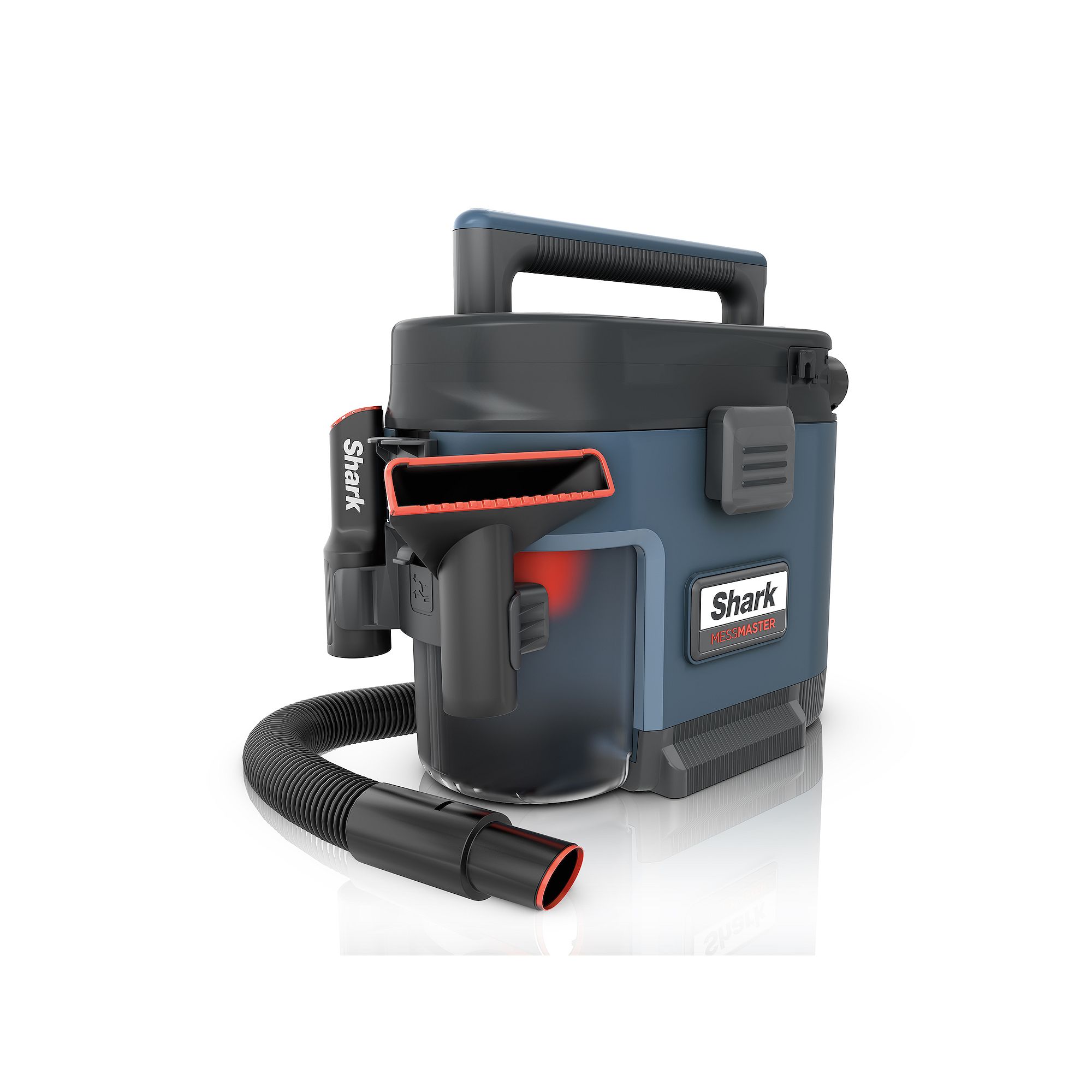 Shark® MessMaster® Portable Wet/Dry Vacuum (VS101), Blue